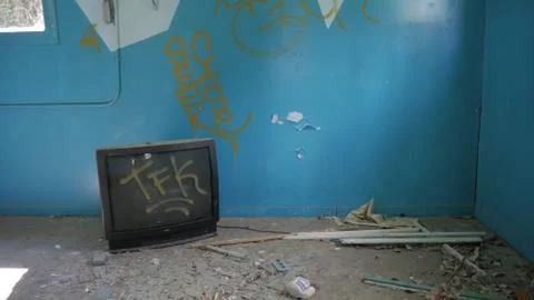 Abandoned room Stock Photos