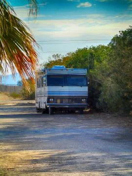 Abandoned RV Stock Photos