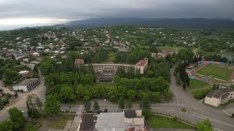 Abandoned Sanatorium - General observation Video stock 243489444