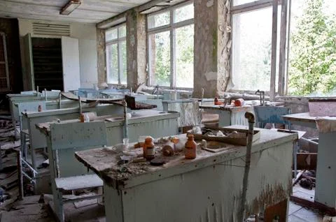 Abandoned school Stock Photos