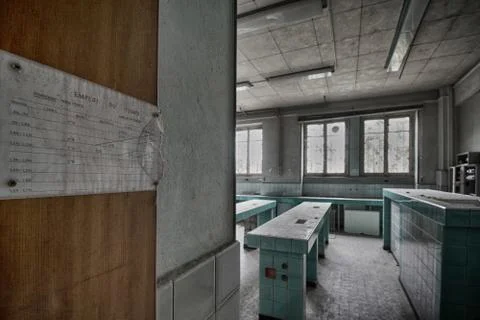 Abandoned school Foto stock