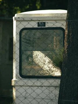 Abandoned Security Cabin Stock Photos