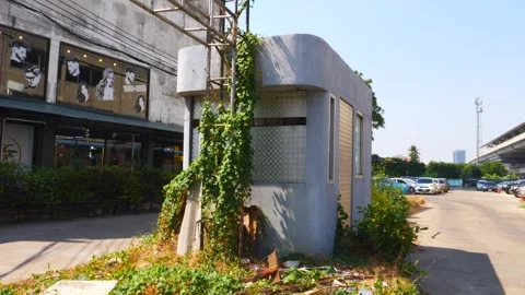 Abandoned Sentry Box Stock Footage 262870895