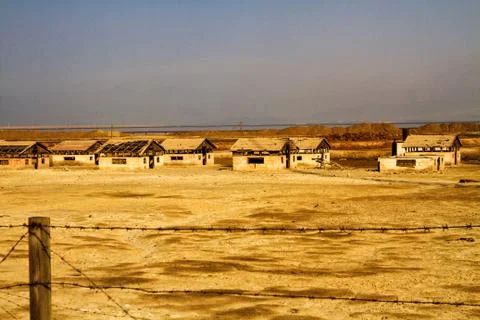 Abandoned settlement Stock Photos