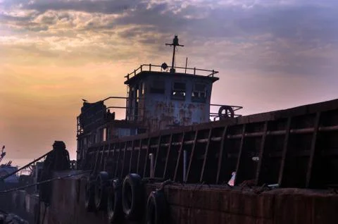 Abandoned Ship Stock Photos