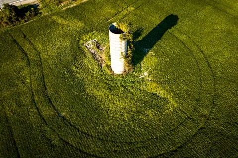 Abandoned Silo Stock Photos