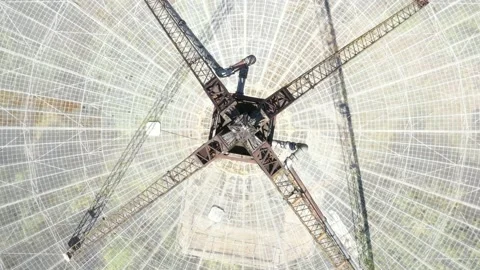 Abandoned station for studying the ionosphere. Vidéo 210198524