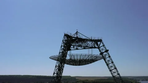 Abandoned station for studying the ionosphere. Vidéo 210200211