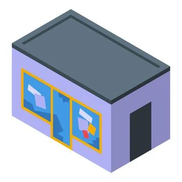 Abandoned store with broken windows is suffering vandalism Ilustración de archivo