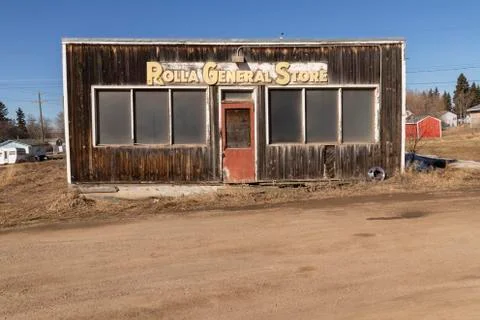 Abandoned store Foto stock
