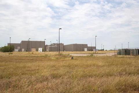 Abandoned Superconducting Super Collider Complex in Waxahachie TX Stock Photos