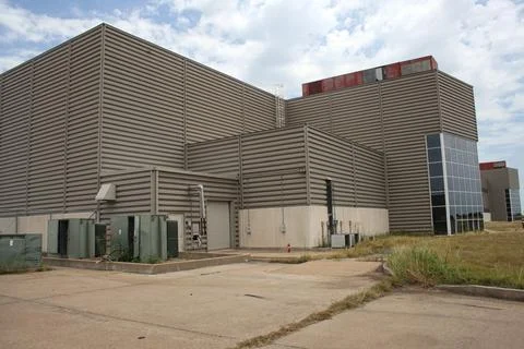 Abandoned Superconducting Super Collider Complex in Waxahachie TX Stock Photos