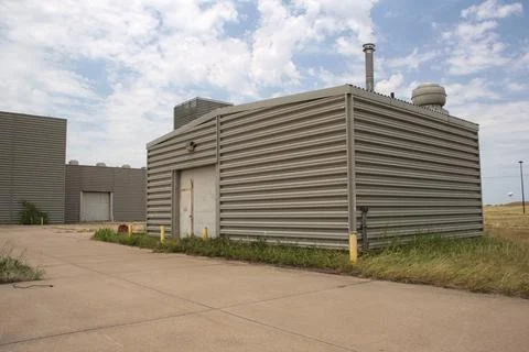 Abandoned Superconducting Super Collider Complex in Waxahachie TX Foto stock