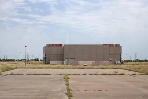 Abandoned Superconducting Super Collider Complex in Waxahachie TX Stock Photos