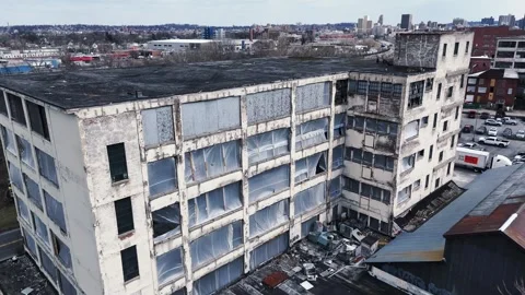 Abandoned - Syracuse, NY Video stock 336034805