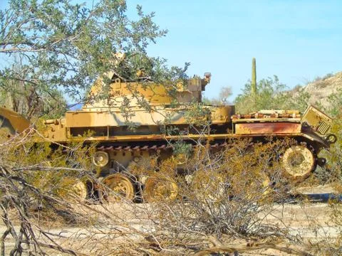 Abandoned Tank Stock Photos