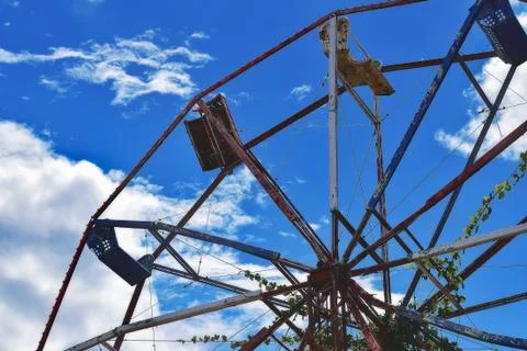 Abandoned Theme Park Foto stock