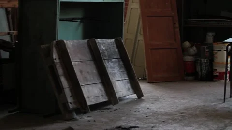 Abandoned things Stock Footage 43039903