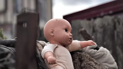Abandoned toy Stock Footage 207769701