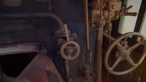 Abandoned train Stock Footage 102458167