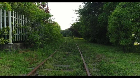 Abandoned train road Video stock 91928660