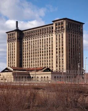 Abandoned Train Station Foto stock
