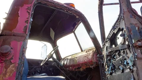 Abandoned Truck Hyperlapse 스톡 동영상 220526954