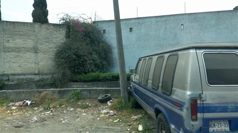 Abandoned van Stock-Footage 124309900