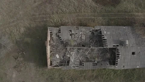 The abandoned village Stockbeeldmateriaal 163960762