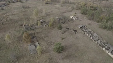 The abandoned village Stock Footage 163960790