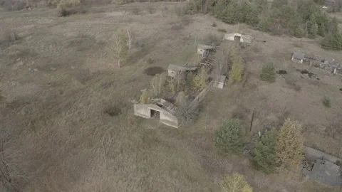 The abandoned village Stockbeeldmateriaal 163960864