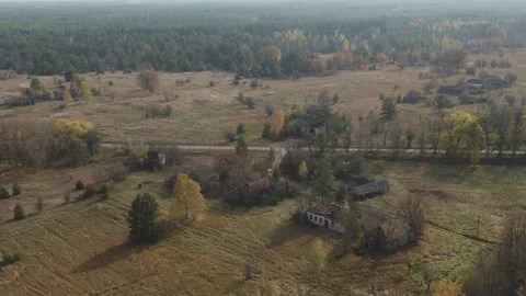 The abandoned village Video stock 163962550