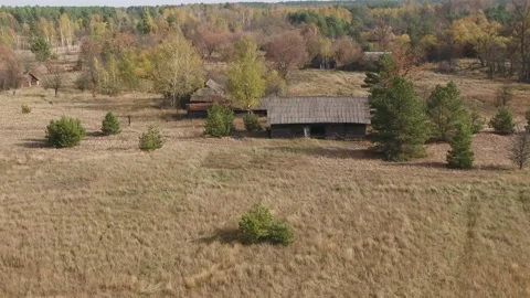 The abandoned village Video stock 163962638