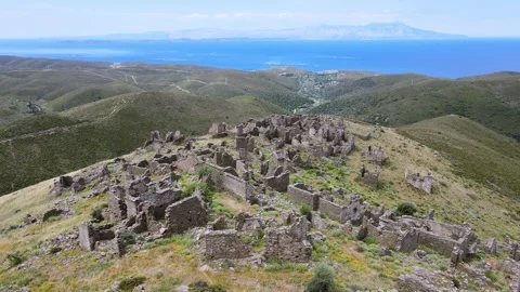 Abandoned Village Stock Footage 332417968