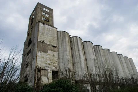 Abandoned warehouse Foto stock
