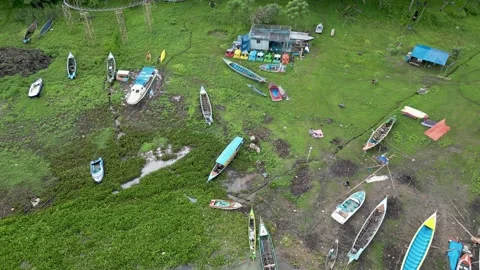 Abandoned water park Stock Footage 237098332