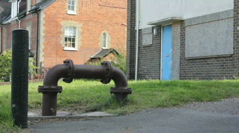 Abandoned waterworks Video stock 862173