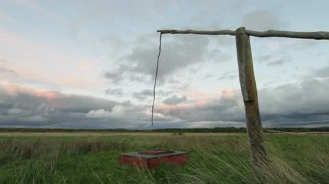 Abandoned well Stock Footage 10579359