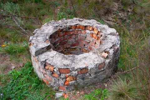 Abandoned well Stock Photos