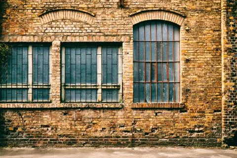 Abandoned windows Foto stock
