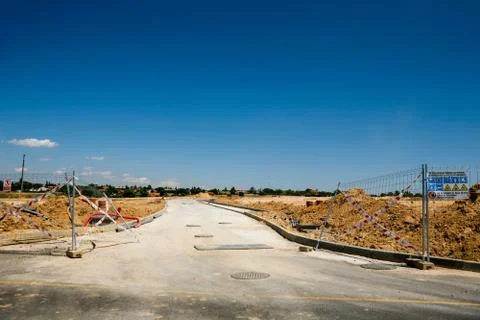Abandoned works and constructions. Stock Photos