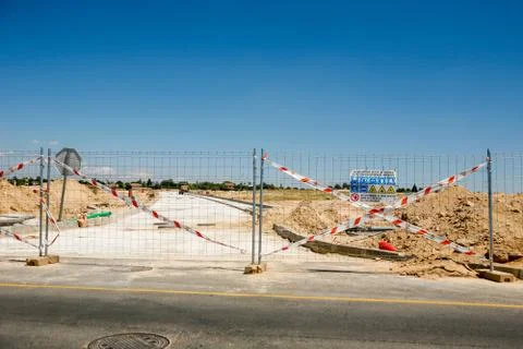 Abandoned works and constructions. Stock Photos