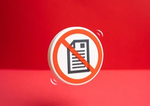 Abandonment of paper documents transforms document flow into digital systems. 스톡 사진