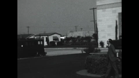 Abbey Facade 1931 Stock Footage 269034054