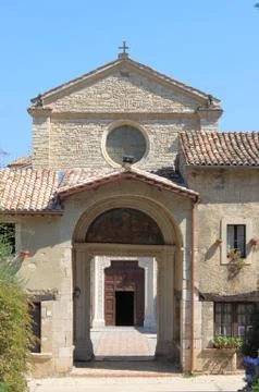 Abbey of Farfa Stock Photos