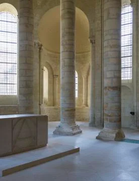Abbey of fontevraud Stock Photos