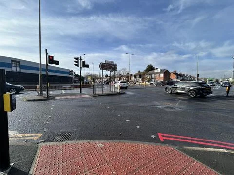 Abbey Lane Intersection Stock Photos