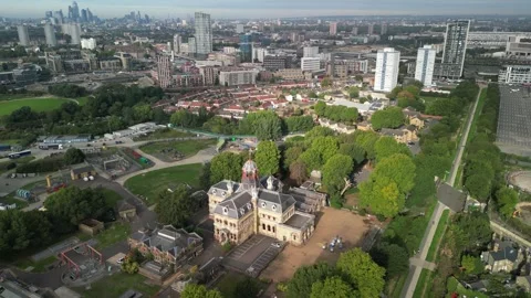 Abbey Mills Pumping Station Stock Footage 261348986