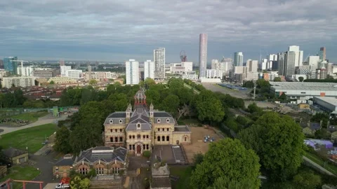 Abbey Mills Pumping Station Stock Footage 261353067