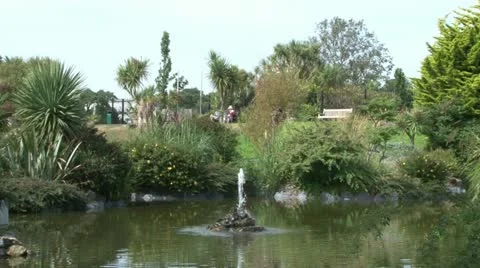Abbey Park &amp; Gardens Stock Footage 18010340